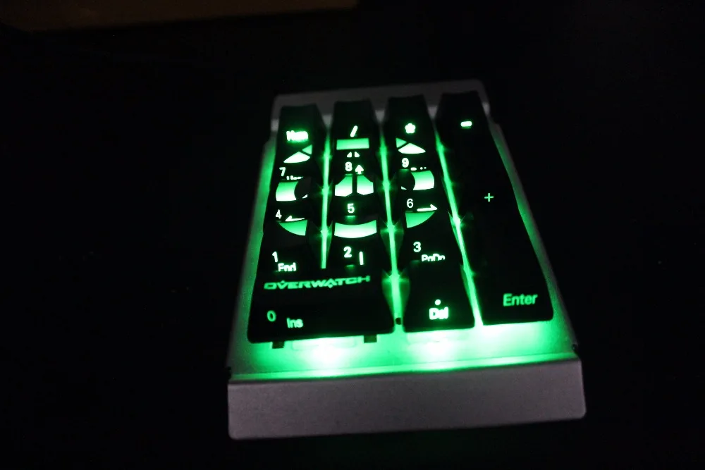 YMDK 17 21 клавиша персональная подсветка ABS блестящая OW Overwatch Keycaps для Клавиатура