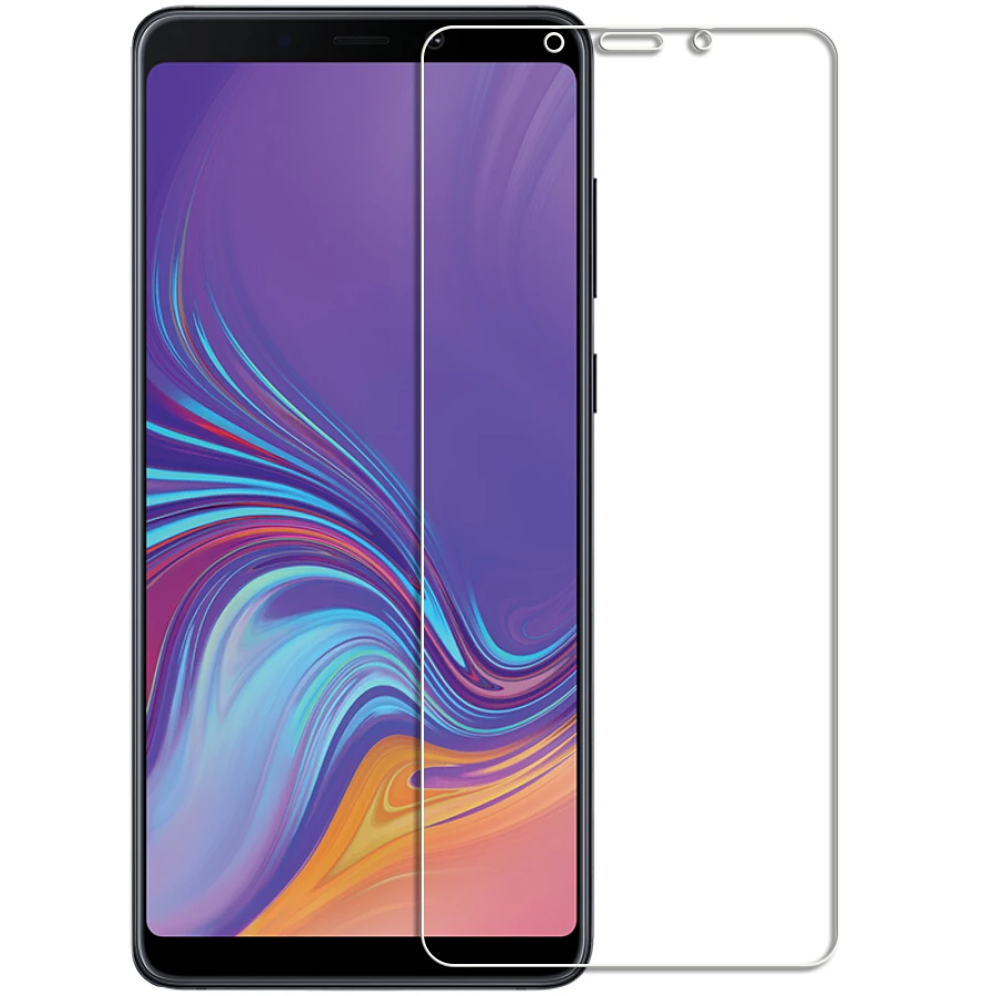 500 шт. 2.5D Закаленное стекло против царапин для Samsung A90 A80 A70 A60 A50 A40 A40S A30 A20 A20E A10