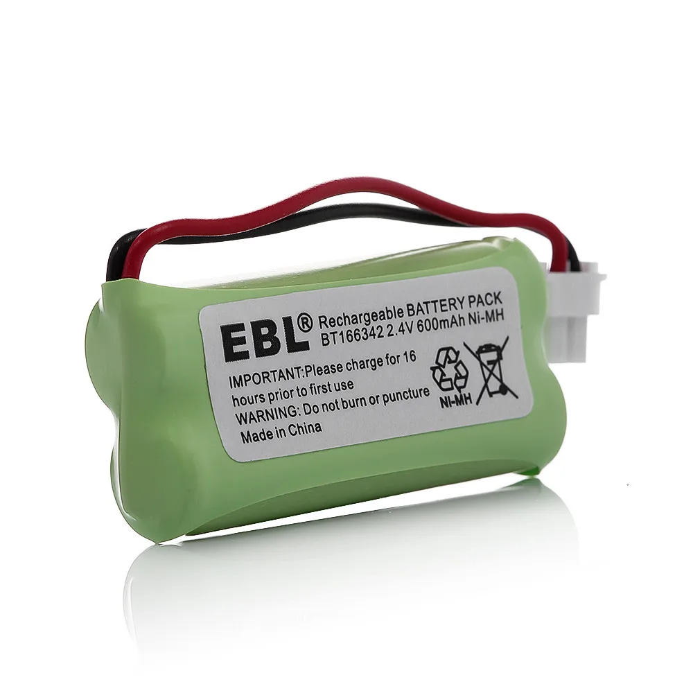 3 шт. EBL 600 мАч 2 4 В запасная батарея для VTech беспроводной домашний телефон BT166342 BT266342