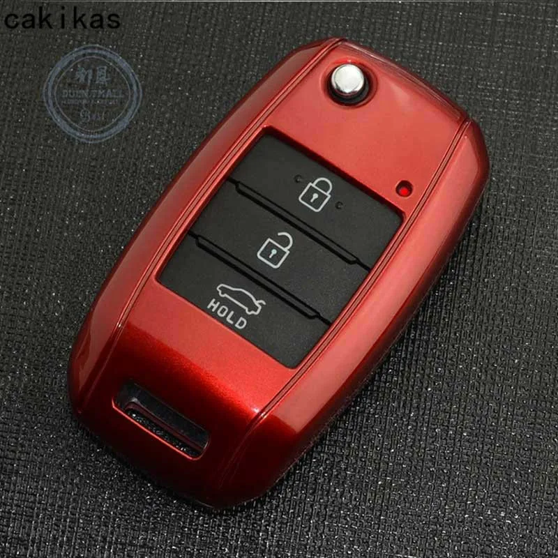 ABS раскладной чехол для ключей KIA Sid Rio Soul Sportage Ceed Sorento Cerato K2 K3 K4 K5 набор пульт
