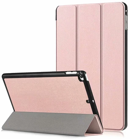PC-RoseGold Чехол для ipad Mini 5 ipad Mini 4 из искусственной кожи, подставка для планшета, Умный Магнитный чехол для нового ipad Mini 5, чехол+ стилус - Цвет: PC-RoseGold