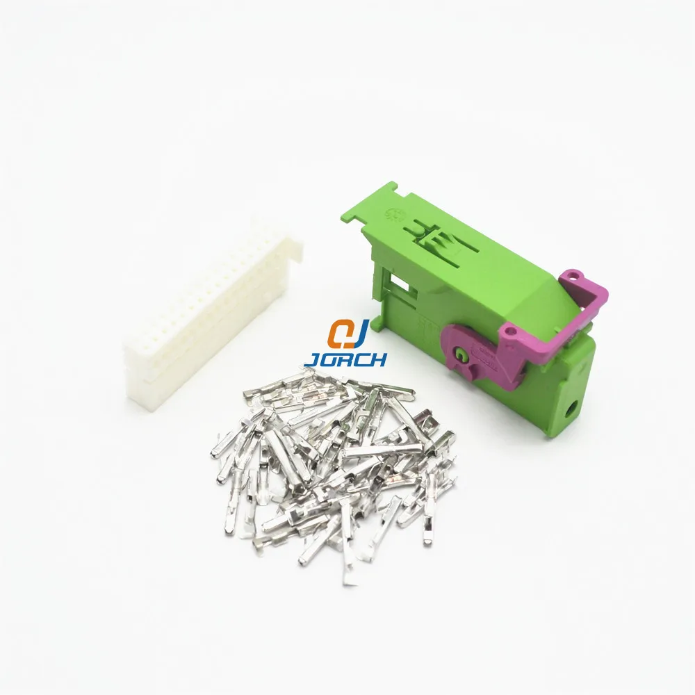 1 комплект 32 pin 1J0972977C автомобильный ЭБУ разъем для Audi VW Seat Skoda приборной панели разъемы 1719057-1 1719058-1