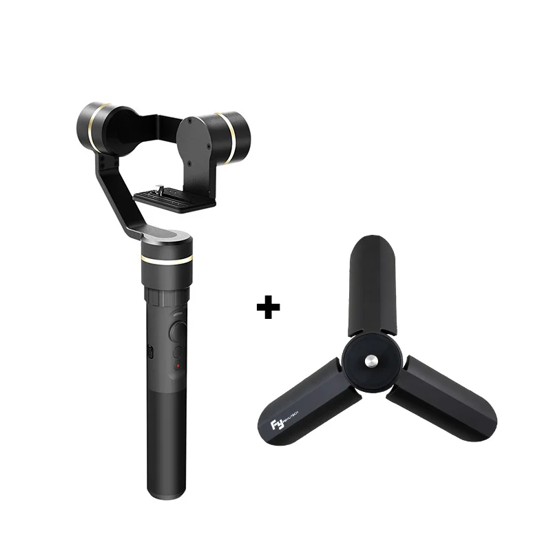 G5GS with tripod FeiyuTech Feiyu G5GS 3-осевая карманная экшн Камера Gimbal брызгозащищенное стабилизатор для sony X3000 X3000R AS50 AS50R - Цвет: G5GS with tripod