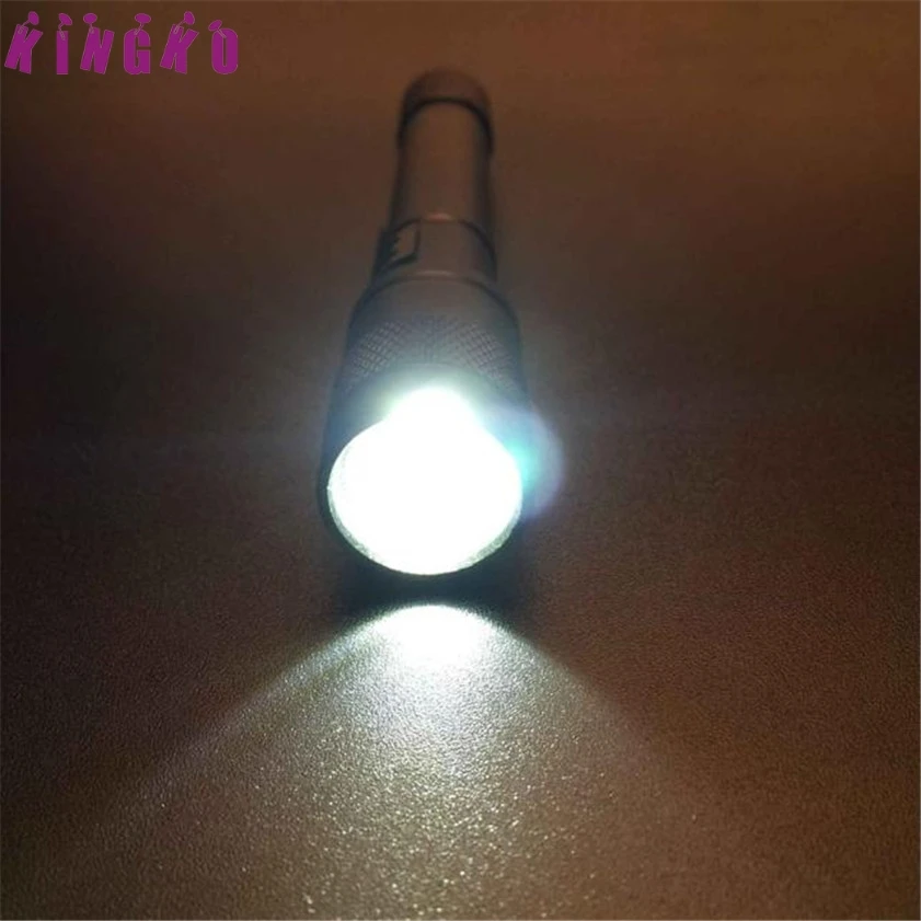 Высокое качество XPE R3 LED 1200 люмен лампа Клип мини ручка фонарик AAA|torch pouch|flashlight