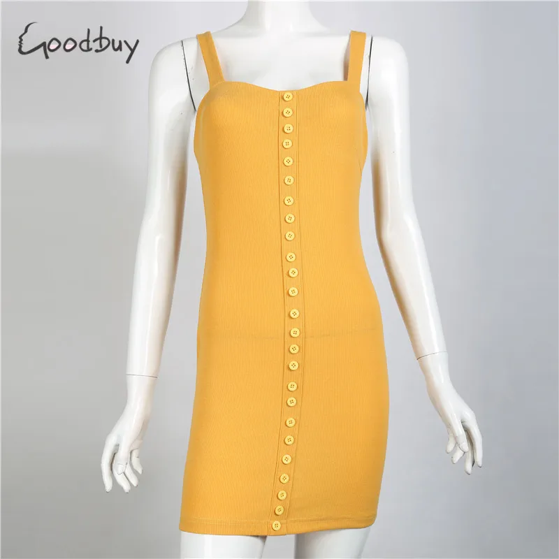 Goodbuy sexy summer dress женщины boho orange party button pencial beach рукавов robe femme ete 2017 vestidos|robe ete|dress