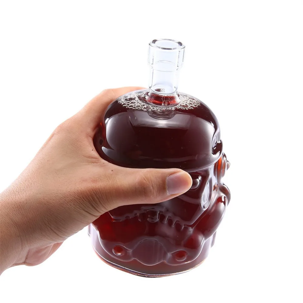 Креативные стеклянные декантеры 650 круглый чехол для хранения кистей Штурмовик