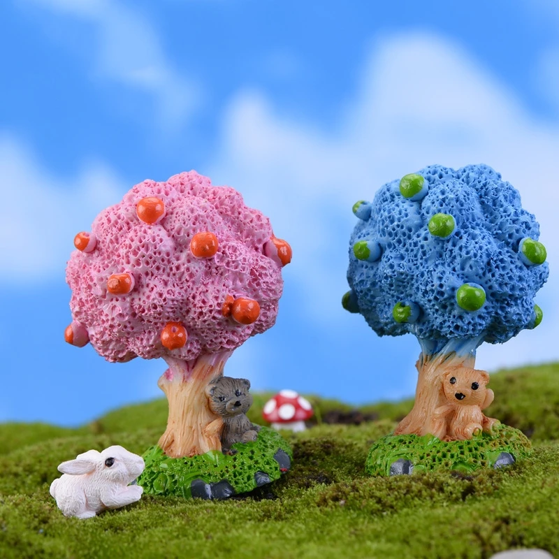 Мосс микро пейзаж украшения смолы из apple дерево diy маленькие игрушки ts302 |