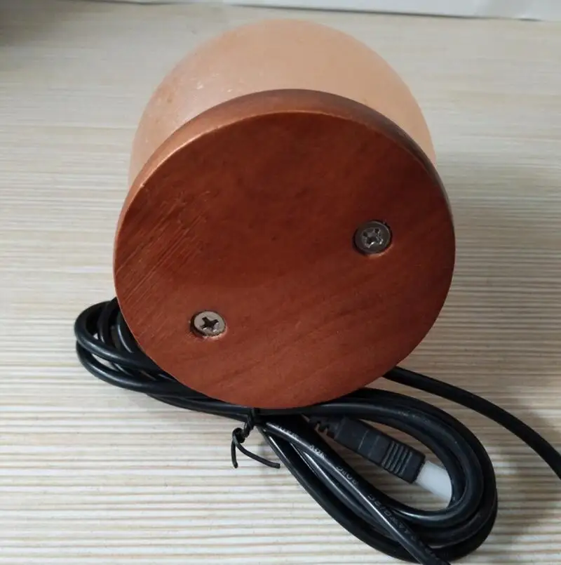 Лампа из гималайских яиц и соли 220 В USB-ночник для спальни автомобиля может