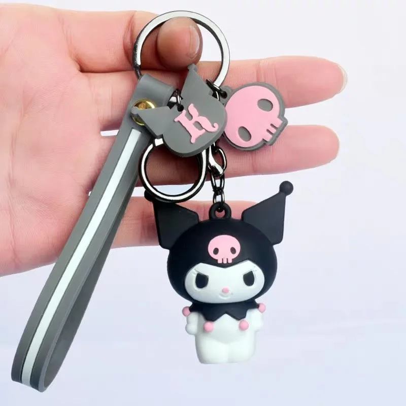 21 3D креативный брелок Sanrio серии My Melody Pudding Cinnamoroll Dog, брелок для ключей с подвеской, брелок для девочек, фигурная игрушка - Цвет: 21