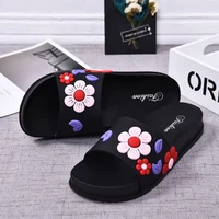 2020 women slippers fashion summer lovely ladies casual slip on beach flip flops slides woman indoor shoes flower tux3