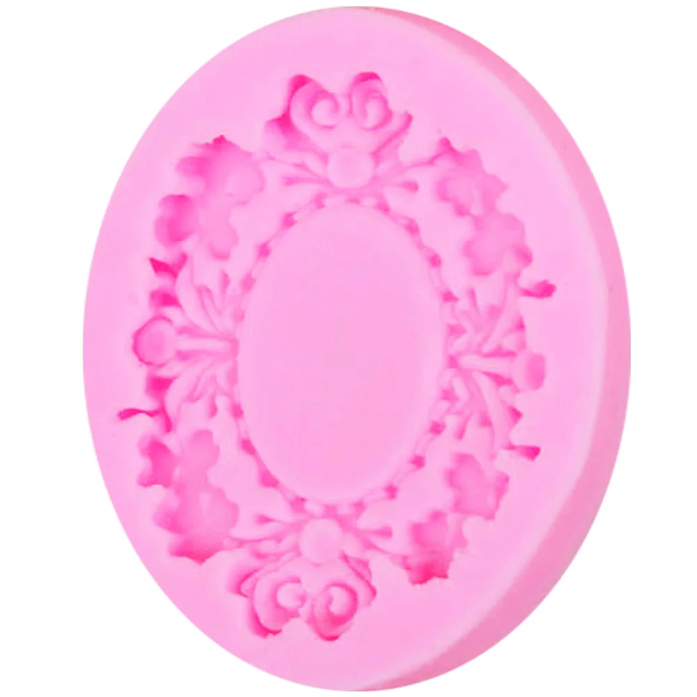 Byjunyeor F1030 одиночные бронзовые зеркала УФ-смола силиконовая форма помадка