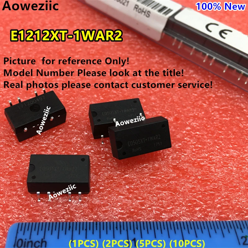 

Aoweziic (1PCS) (2PCS) (5PCS) (10PCS) E1212XT-1WAR2 New Original SMD Input: 12V Dual Output: +12V 0.04A,-12V -0.04A DC-DC Isolat