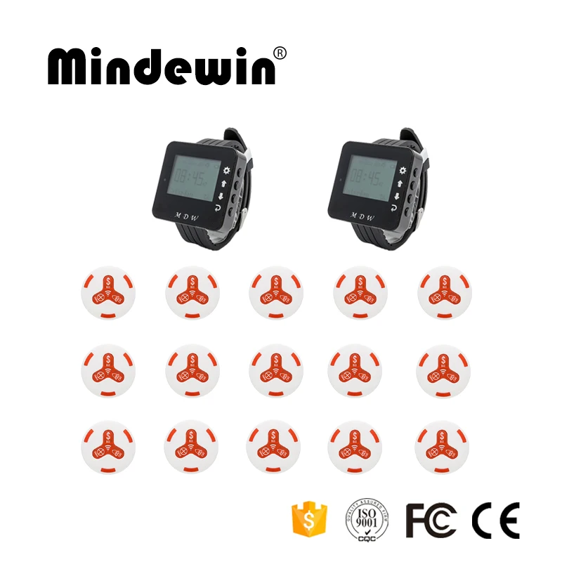 Кнопка вызова Mindewin 15 шт. светодиодный экран 2 | Компьютеры и офис