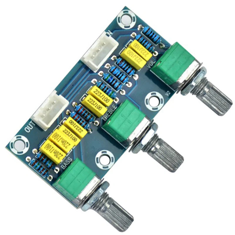 Трубка Усилители звука усилитель предуселитель тон доска Hi Fi низкие/высокие