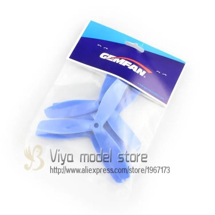 8 пар GEMFAN GF5050BN N стекловолокно + нейлон винт мультиротора 3 лезвия для FPV мини Дрон