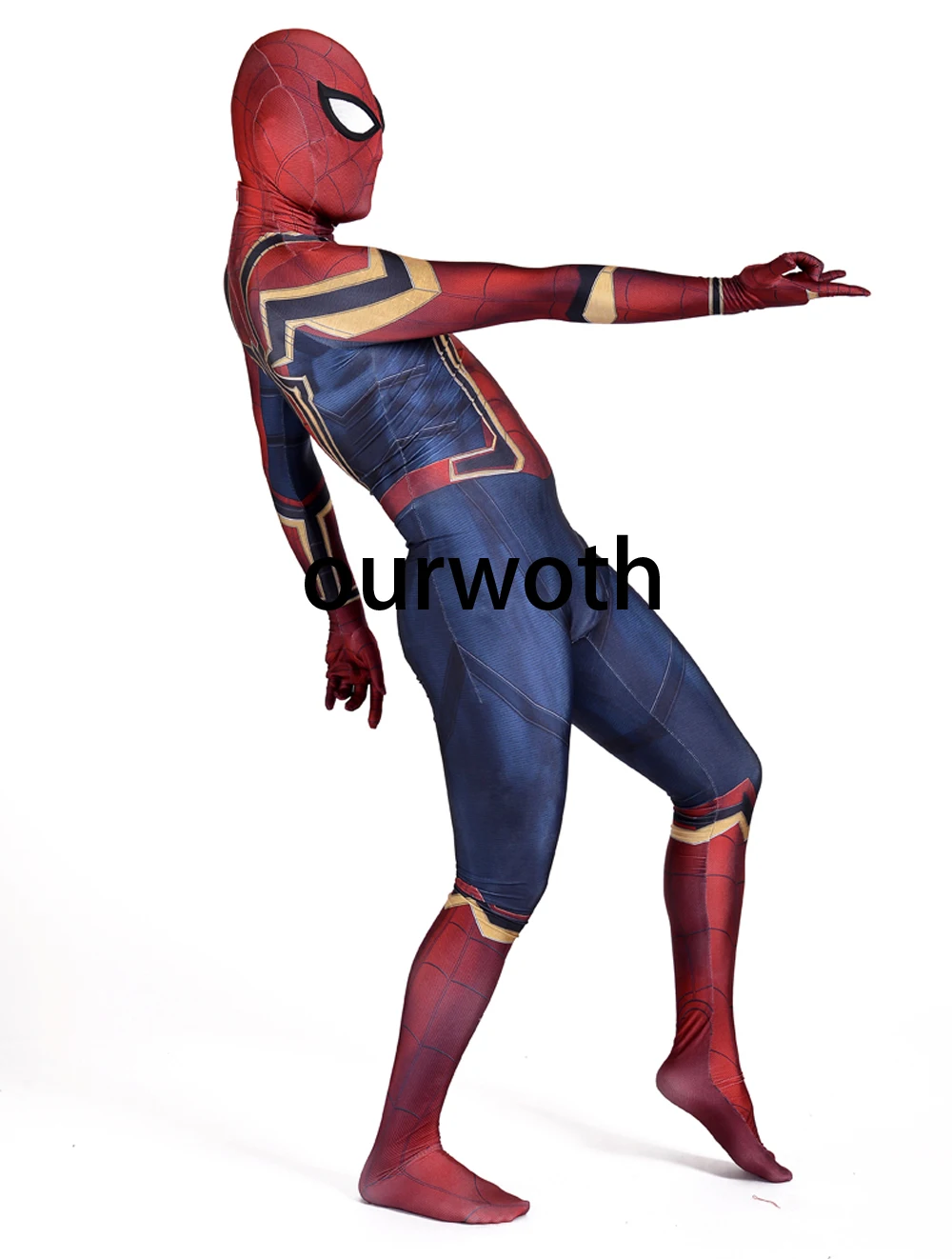 Костюм Железного Человека паука с 3D принтом для косплея костюм на заказ|spiderman