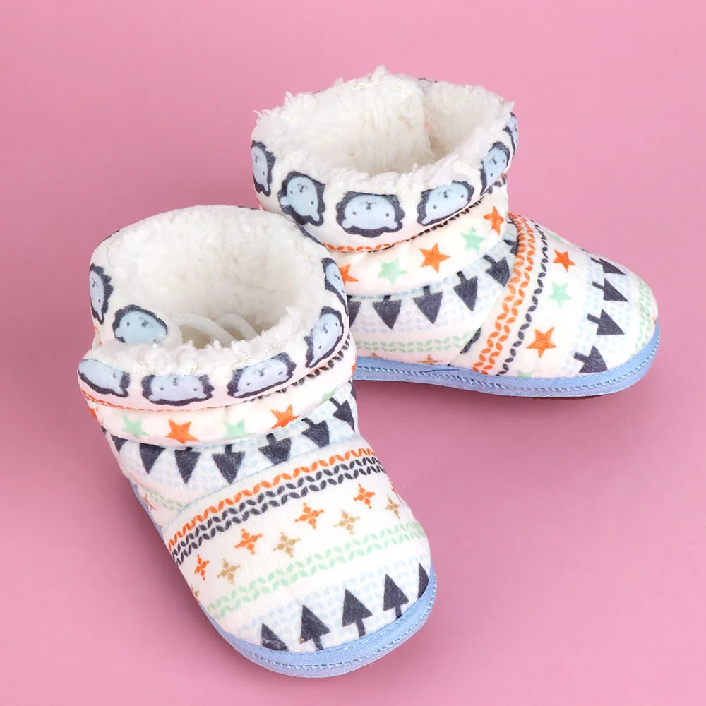 Изысканная обувь для младенцев малышей детей детская с хлопковой подкладкой