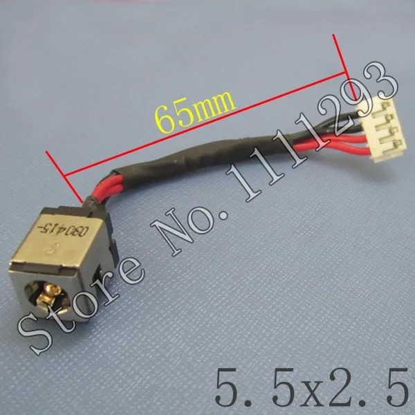 1 шт./лот Разъем питания постоянного тока с кабелем для Asus K40IN K40AB K401N K50IN K50AB K50IJ K51IO