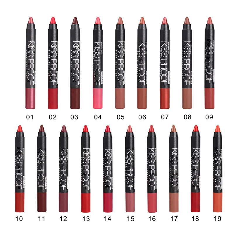 Menow бренд Make Up Set 12 Цвет тени Подводка для глаз и Kiss матовый помада косметический