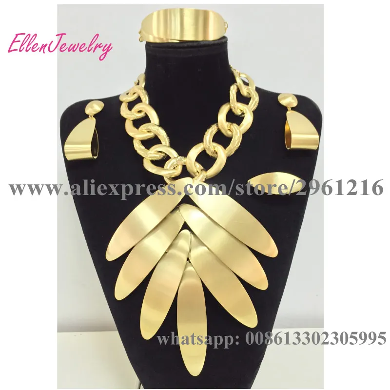 DHL Бесплатная Доставка Новый Дизайн Африканский Комплект Ювелирных Изделий AJS4417 |