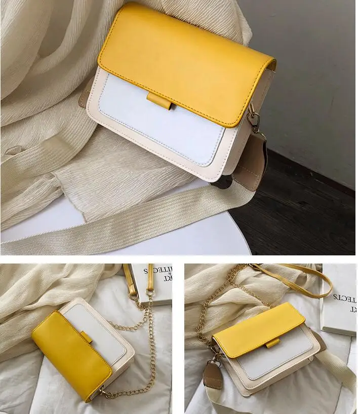 SMOOZA Mini Lederen Кроссбоди Tassen для Vrouwen Groene Keten Schouder Tas Dame Reizen Portemonnees en Handtassen сумка