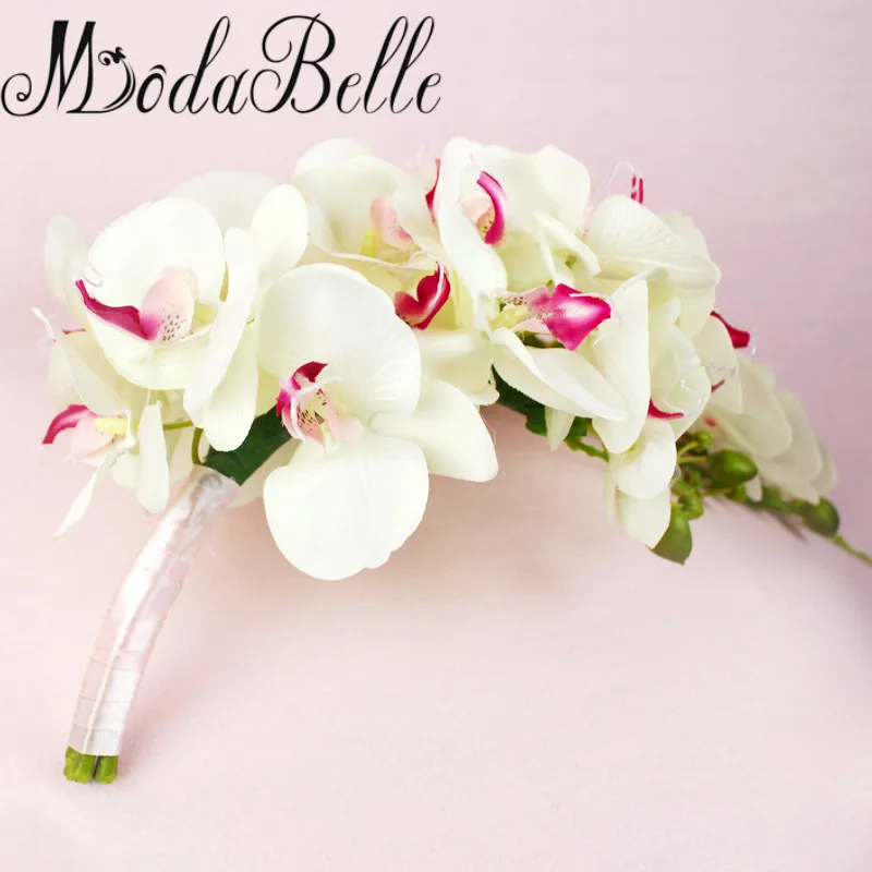 Пасторальный Свадебный букет для невесты Modabelle Водопад подружки из