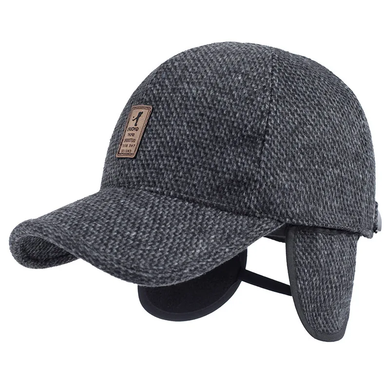 WOWTIGER новая зимняя бейсбольная кепка s для мужчин отдыха солнцезащитная Кепка
