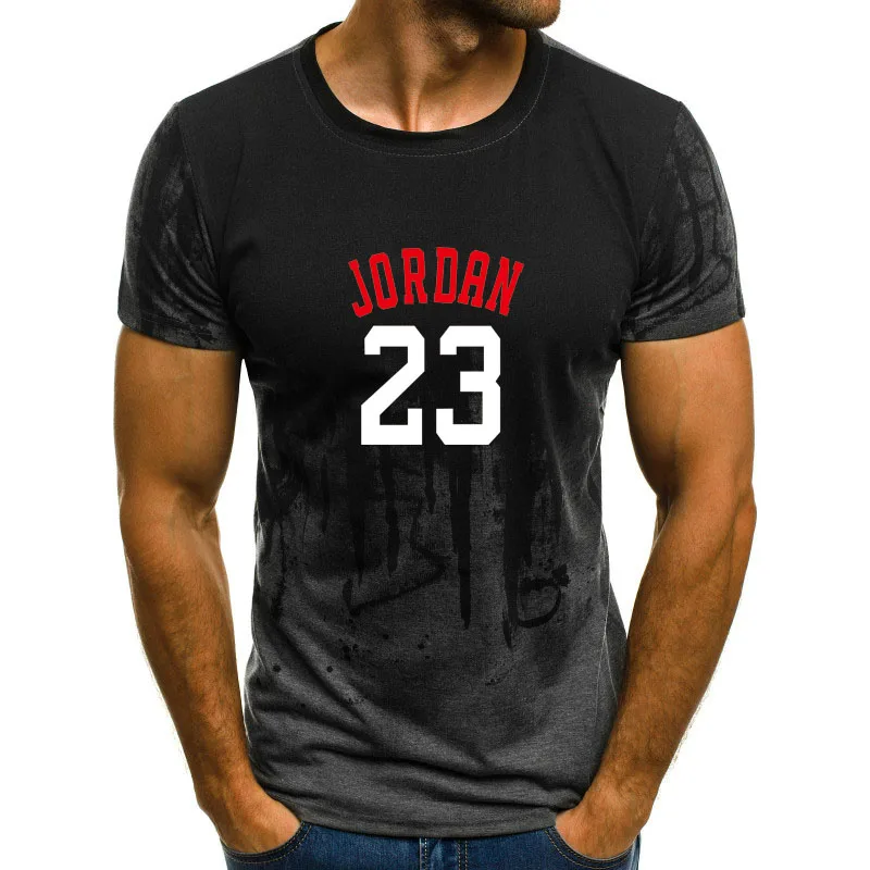 Новая брендовая одежда Jordan 23 Мужская футболка Swag Футболка с принтом Homme fitness Camisetas Hip футболка хип-хоп