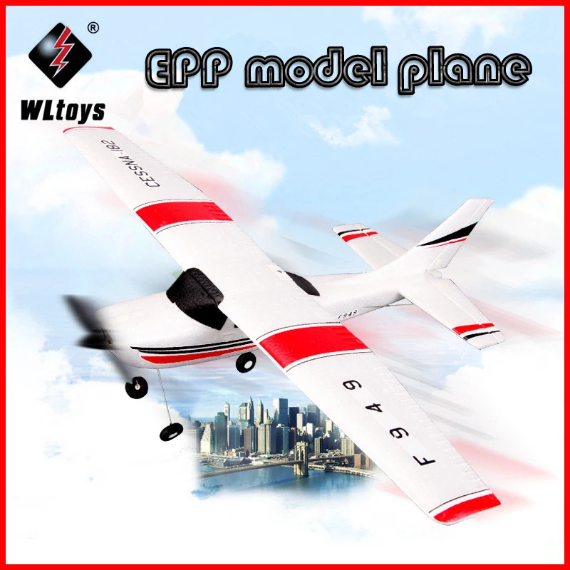 Wltoys F949 Sky King 2 4G RC самолет с неподвижным крылом RTF Радиоуправление 3CH VS WLtoys