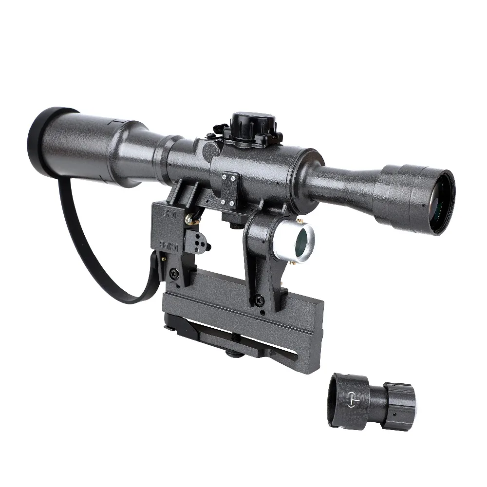 Ohhunt драгунов SVD POS 6X36-1 красный охотничий прицел с подсветкой тактическая оптика прицелы подходит для SVD SKS AK 47 74 рейка