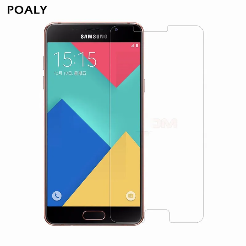 POALY Премиум Закаленное стекло для Samsung Galaxy A3 2016 A3100 A310 A310F Защитная пленка