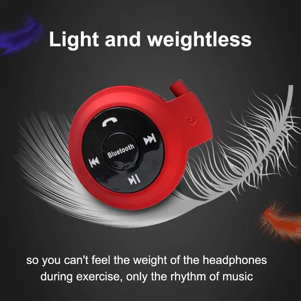 Bluetooth гарнитура мини MP3 беспроводная Спортивная стерео FM радио TF карта три в