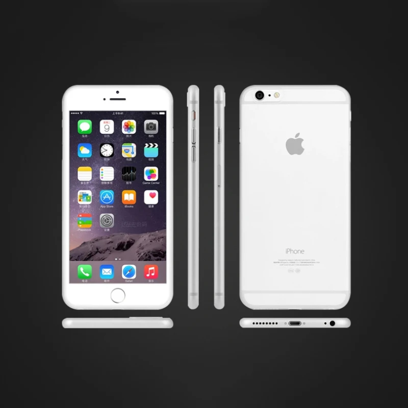 Ультратонкий Тонкий прозрачный матовый чехол для iphone 11 Pro Max 7 8 Plus 6 6S X Xs Xr 5 5S SE