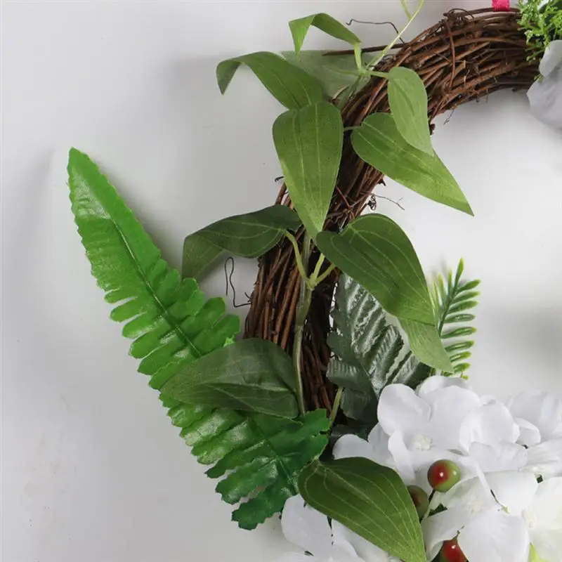 Flower Headband Floral Leaf Rattan Vine Hair Wreath Hoop Headdress Headwear for Hotel Restaurant Christmas Wedding | Дом и сад