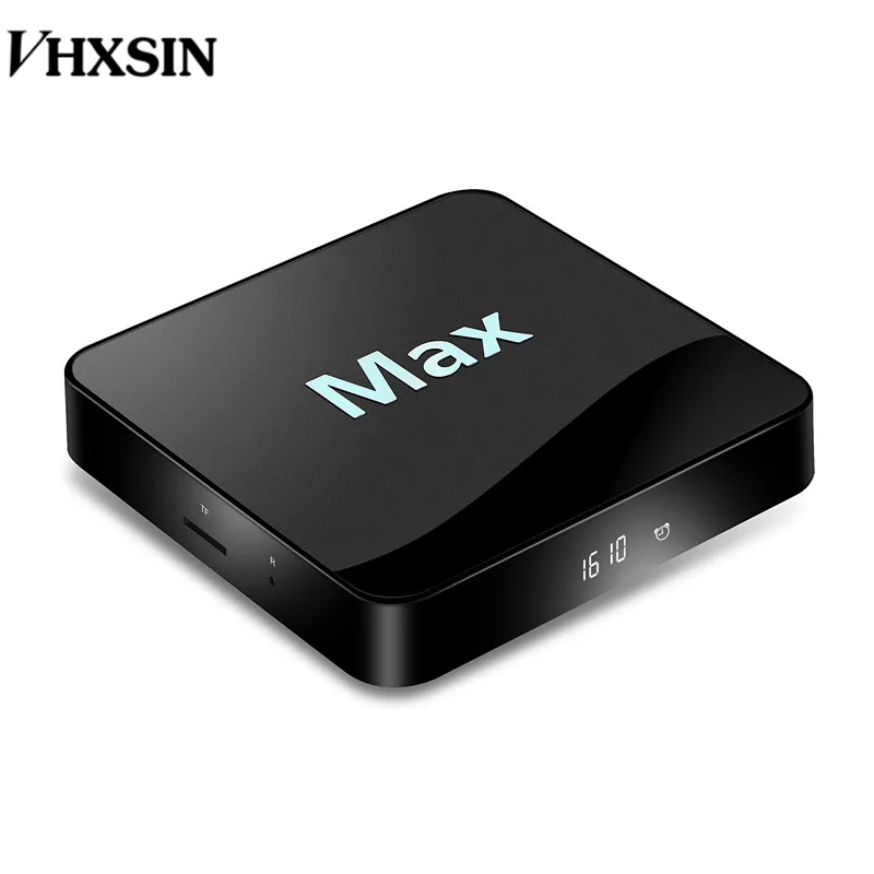 VHXSIN 50 шт./лот T96 MAX s905x2 четырехъядерный Смарт ТВ приставка медиаплеер 2G/16G 4G/32G android 9