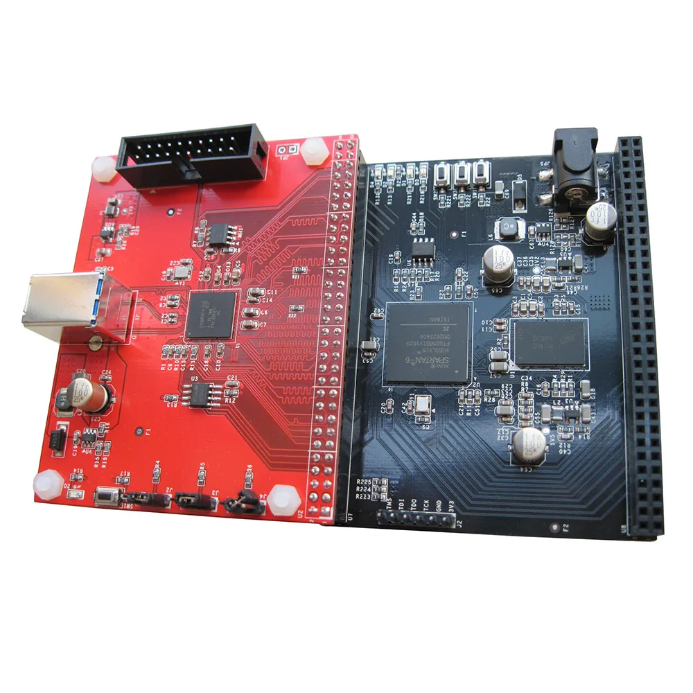 Макетная плата Xilinx Spartan6 XC6SLX16 FPGA макетная Artix7 XC7A35T DDR3 USB3.0 CYUSB3014 | Электронные