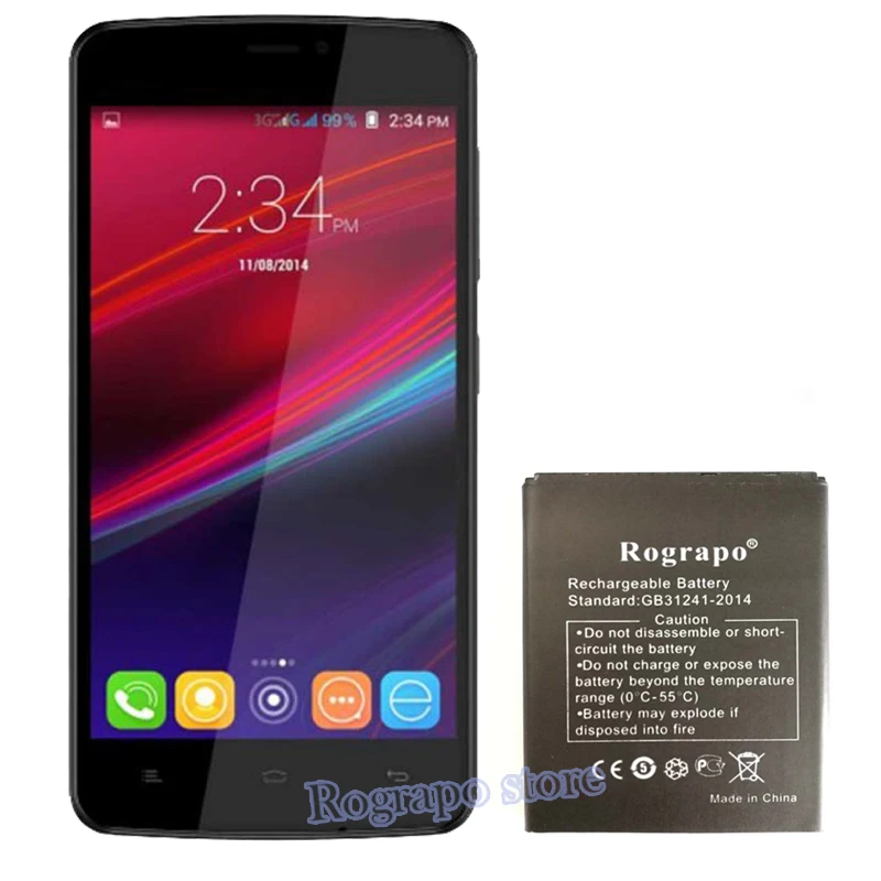 

Сменный аккумулятор 1800 мАч, аккумулятор для Walton Primo GH3 мобильный телефон, аккумулятор