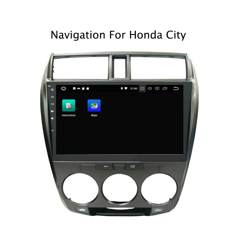 10 1 &quot4G ram 32G rom Восьмиядерный Android 8 0 автомобильный DVD gps для Honda City 2008 2009 2010 2011 2012