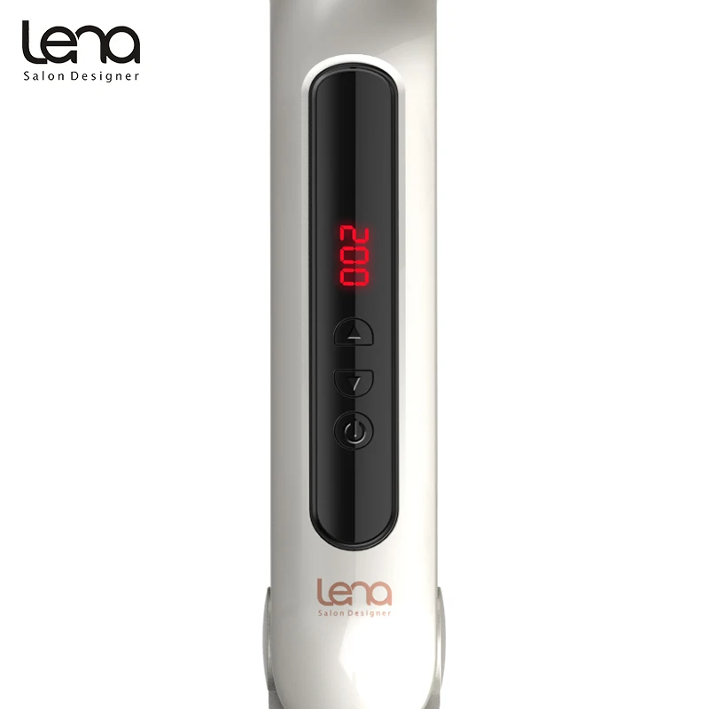 Lena LN-414 ионы v-образной формы, ионный паровой выпрямитель, утюжок для выпрямления волос, утюжок для завивки волос, инструменты для укладки, стайлер