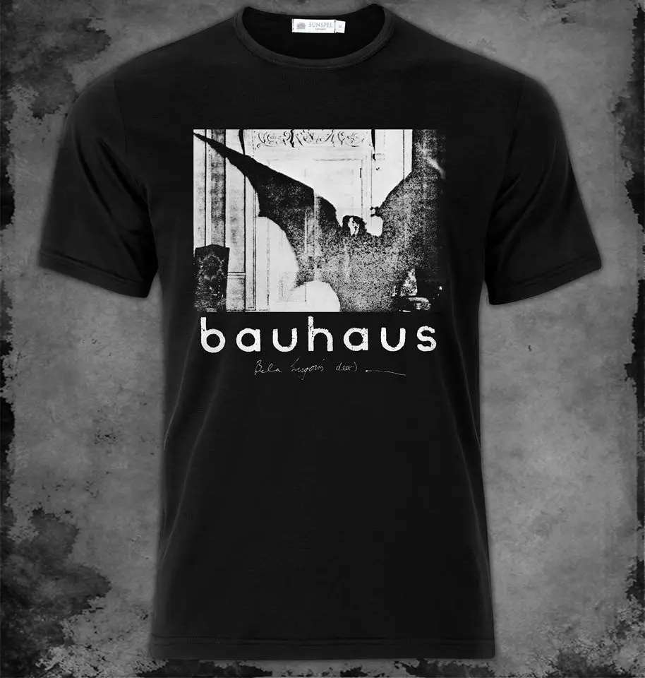Баухаус-Бела Лугоши мертвая футболка XS-S-M-L-XL-XXL 2018 Новый натуральный хлопок