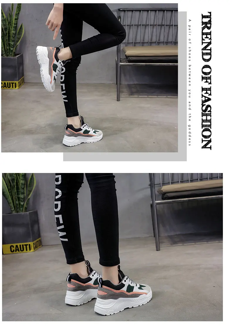 Новинка; женская обувь; кроссовки на платформе; tenis feminino; женская обувь; zapatillas mujer; повседневная женская обувь; коллекция года; Sapatos; Размеры 35-40