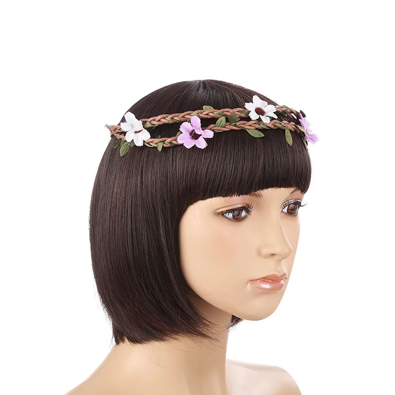 2019 Fashion Beach Hair Accessories for Women Bohemian Leaves Berry Headband Spring Wreath Bridal Sweet Headwear |