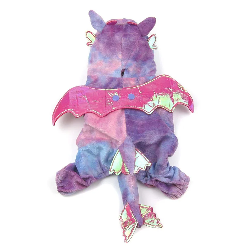Флисовый лежак для животных кошка собака костюмы Fly Dragon собачий наряд Хэллоуина