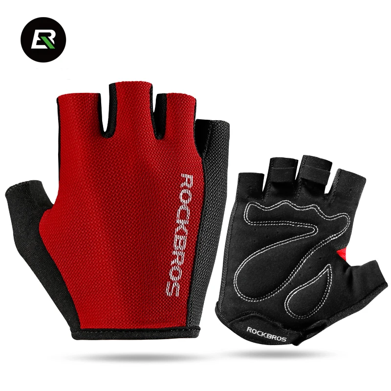 ROCKBROS велосипедные перчатки для катания на открытом воздухе спортивные дышащие