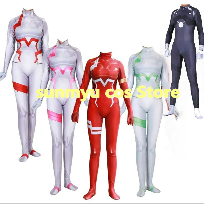 Комбинезон Дарлинг в FRANXX ICHIGO Zero Two Fighting DFXX костюм для косплея размер на заказ