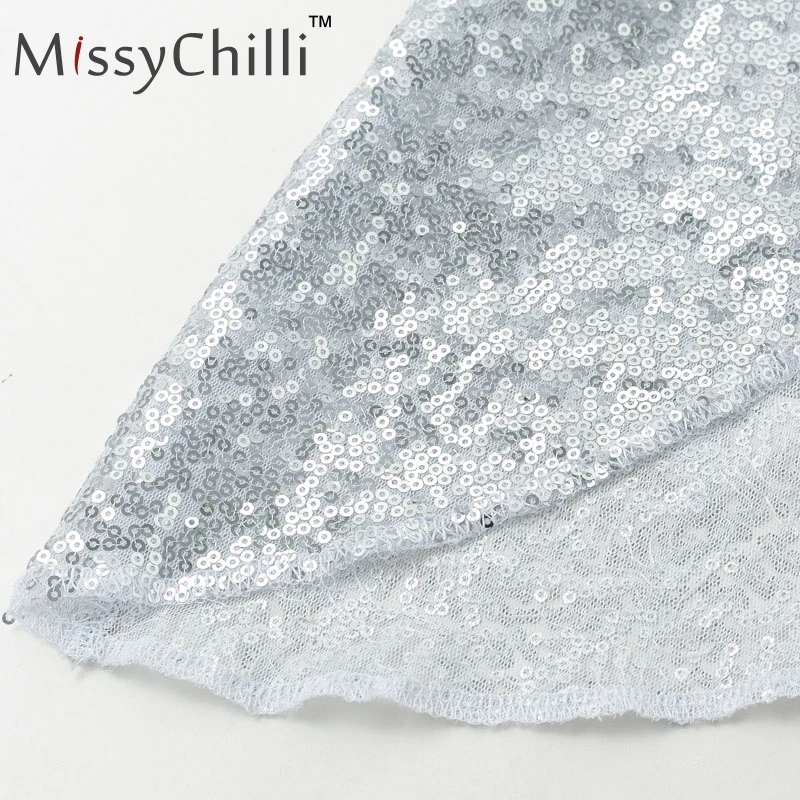 MissyChilli блесток Сплит черное эротичное Платье женское v-образный вырез с длинным рукавом плюс размер элегантное облегающее платье ночной клуб миди платье vestido
