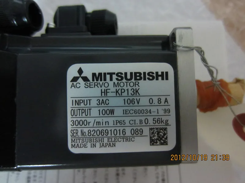 Фото Оригинальный новый японский Серводвигатель Mitsubishi 100 Вт Обустройство дома Оригинальный новый японский Серводвигатель Mitsubishi 100 Вт Обустройство дома