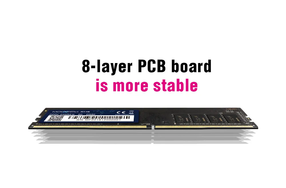 Moweek оперативная Память ddr4 4 ГБ 8 ГБ оперативной памяти, 16 Гб встроенной памяти компьютера 2400 МГц 288PIN 1,2 V для настольного компьютера
