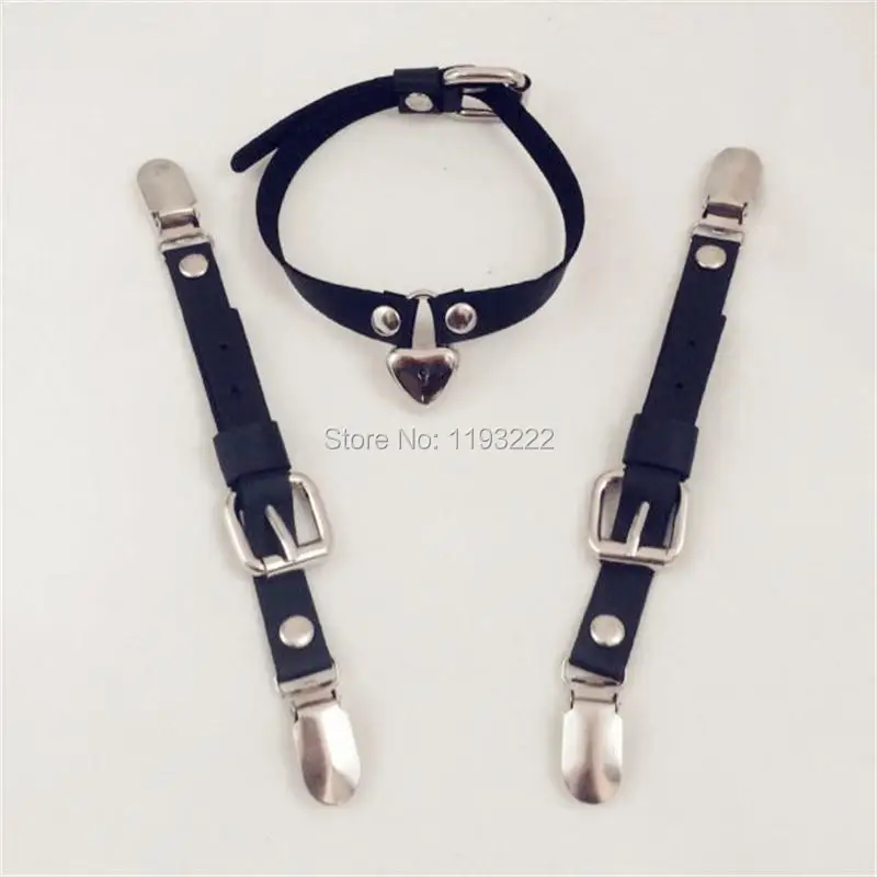 Оптовая продажа 2 шт./лот подвязки для ног из искусственной кожи ручной работы в