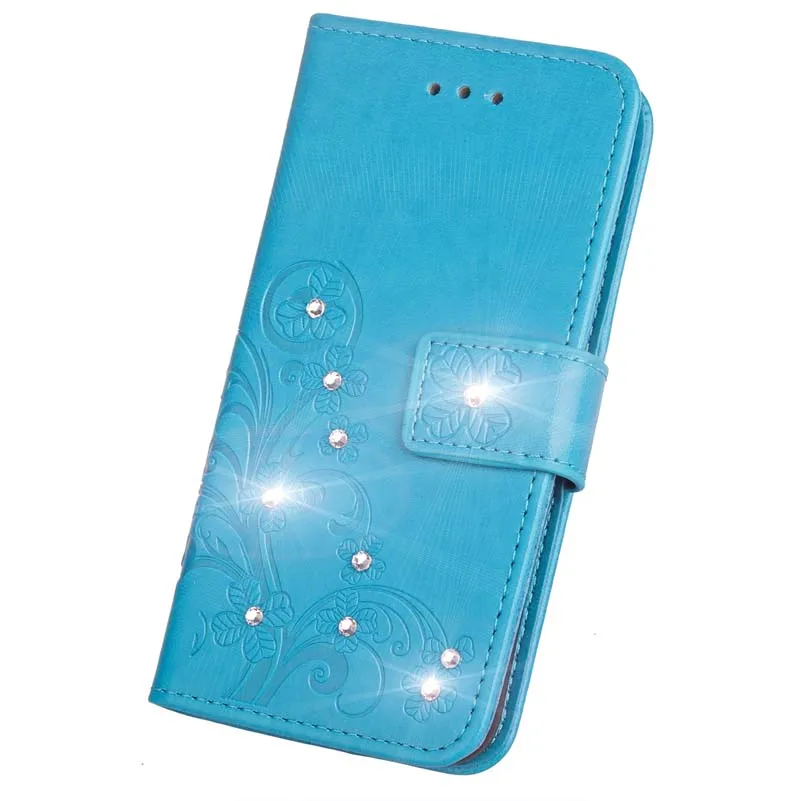 BEFOSPEY Diamond Rhinestone Magnetic Wallet Pu Leather Phone Case For Xiaomi Redmi 6A | Мобильные телефоны и аксессуары